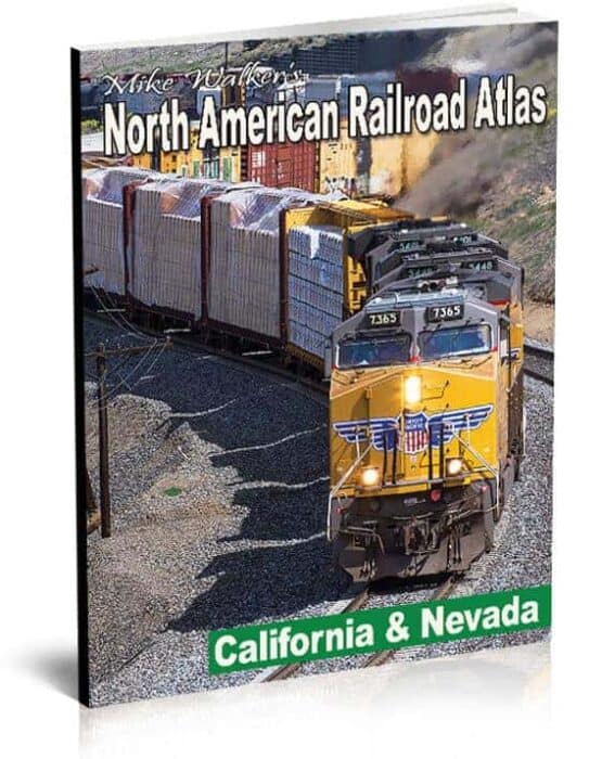 California & Nevada Railroad Atlas by Mike Walker