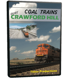 <font color=red>NEW</font> Coal Trains over Crawford Hill, a Double Track Coal Conveyor