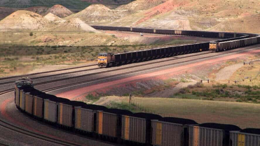 Coal Trains of the Powder River Basin, High Tonnage, High Traffic
