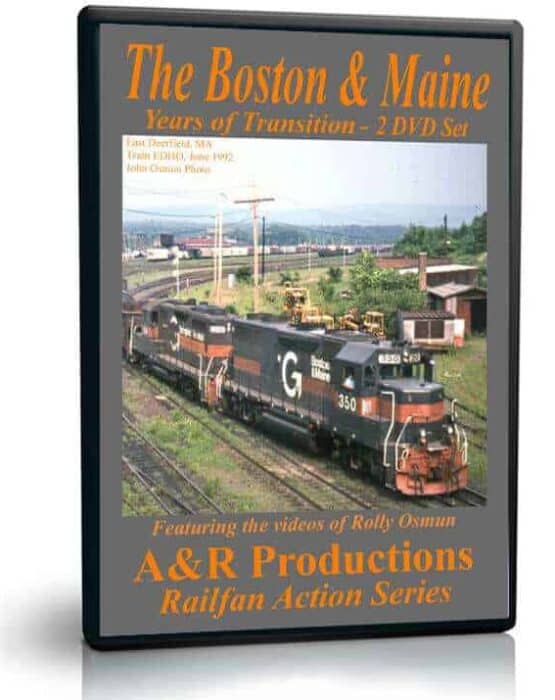 Boston & Maine Years of Transition, Guilford Rail System, 2 DVDs, 3 Hours