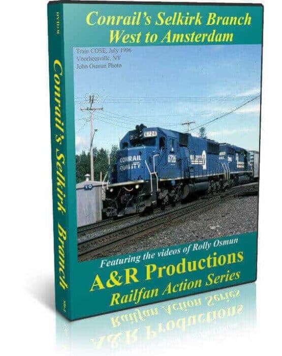 Conrail's Selkirk Branch West to Amsterdam