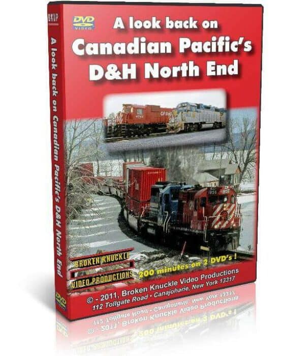Canadian Pacific's D&H North End 2 Disc Set