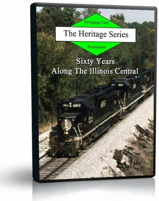 60 Years Along The Illinois Central (The Heritage Series)