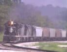 Illinois Central in 1990 Single Tracking the Mainline