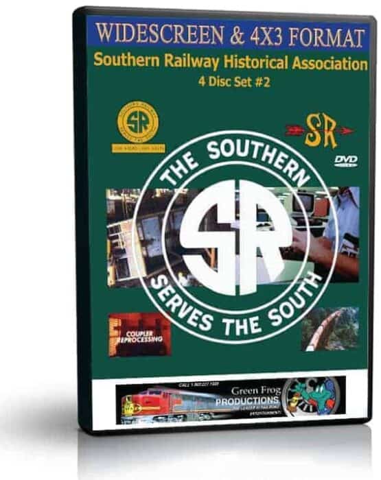 Southern Railway Historical Association #2, 4 hours, 4 Discs