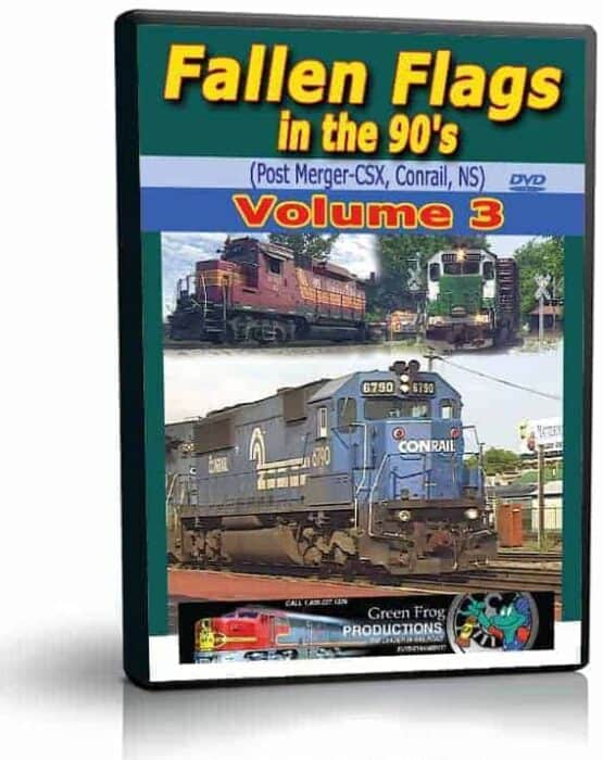 Fallen Flags In The 90s, Volume 3; Post Merger CSX, Conrail, and NS