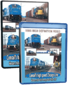 Conrail's High Speed Chicago Line in 1997