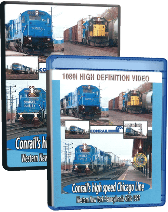 Conrail's High Speed Chicago Line in 1997