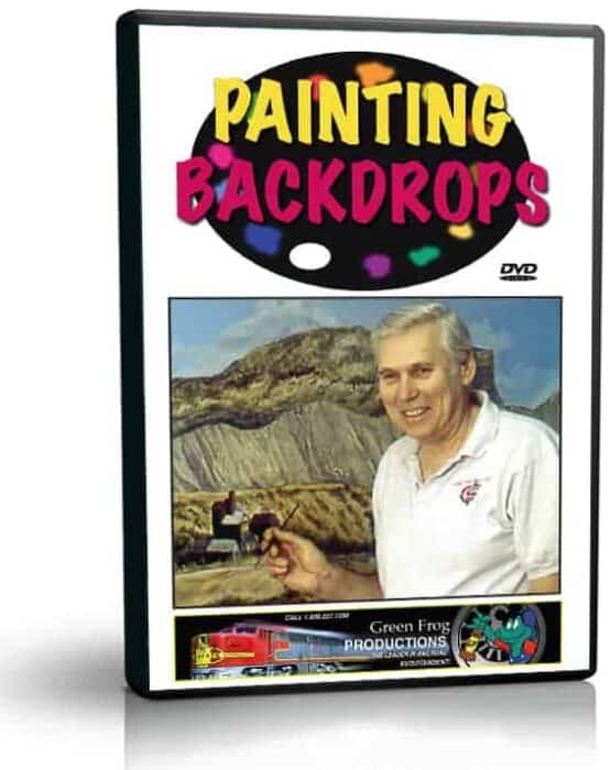 Painting Backdrops, A How to for Model Railroads