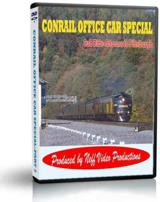 Conrails Office Car (Special Cab Ride) Altoona to Pittsburgh