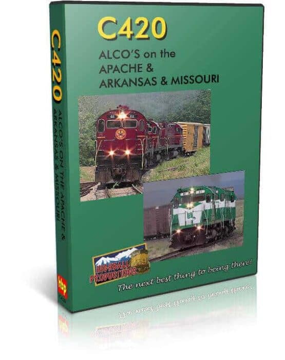 C420 ALCOs on the Apache Arkansas & Missouri Railroads