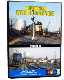 <font color=orange>NEW </font>Railfanning with the Bednars, Volume 24, CR, D&H, RBM&N