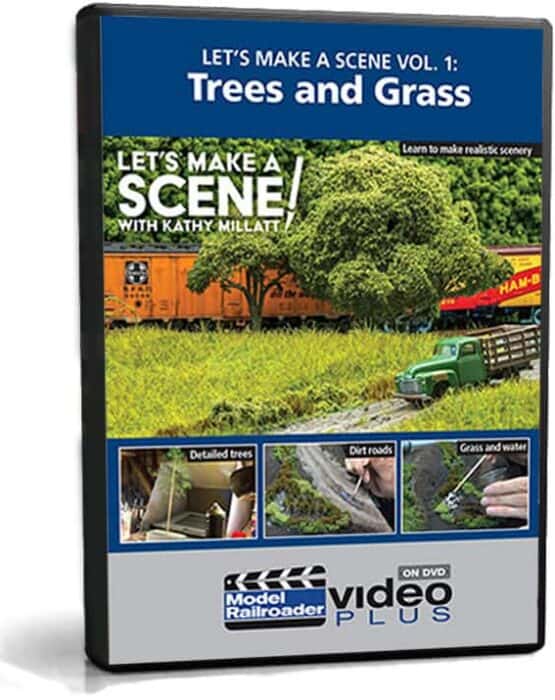 Model Railroader, Let's Make a Scene Part 1, Trees & Grass