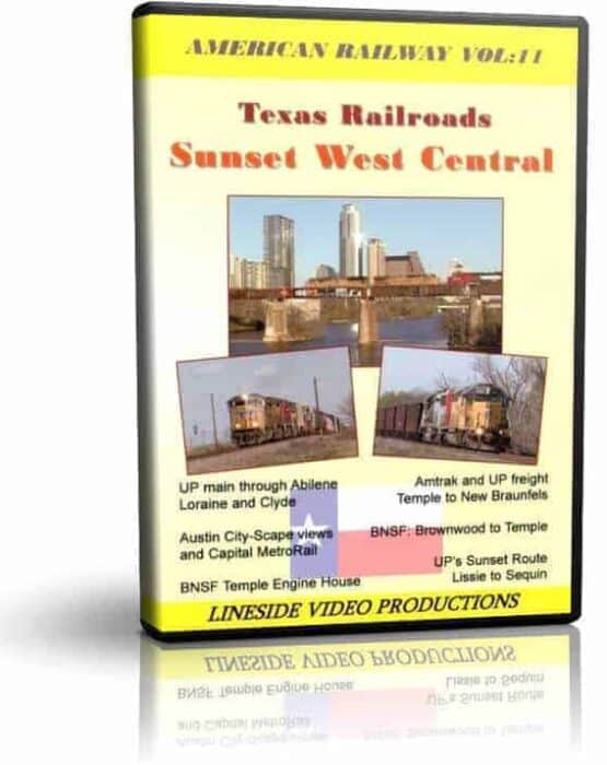 Texas Railroads Sunset West Central