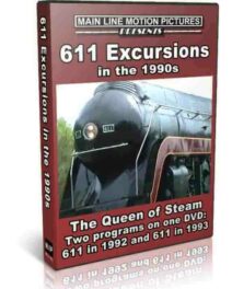 N&W 611 Excursions in the 1990s