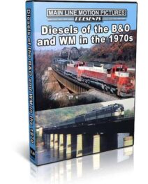 Western Maryland and B&O in the 1970s Film by Carl Franz