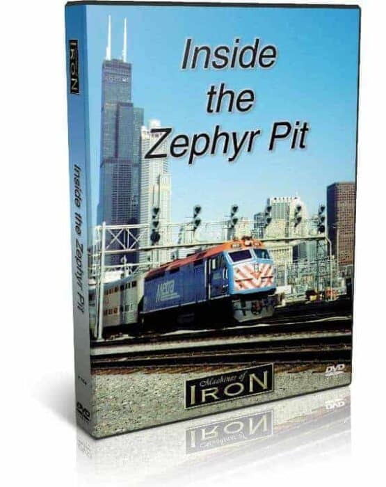 Inside the Zephyr Pit, Chicago's BNSF Maintenance Facility