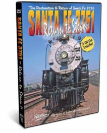 Santa Fe 3751 Restoration & Running 2 DVD Set