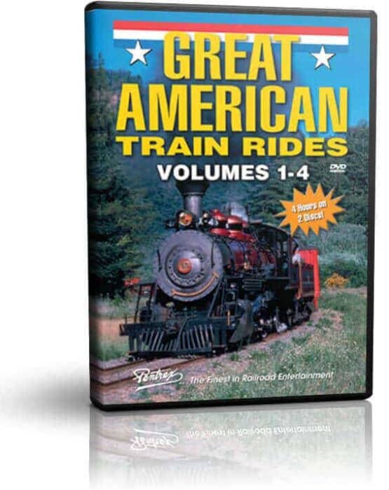 Great American Train Rides Volumes 1 through 4