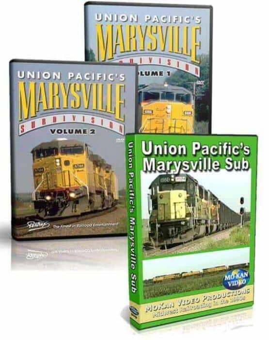 Union Pacific's Marysville Subdivision - 3 DVD Deal