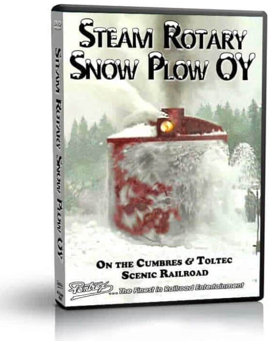 Steam Rotary Snow Plow OY on the Cumbres & Toltec (New to DVD