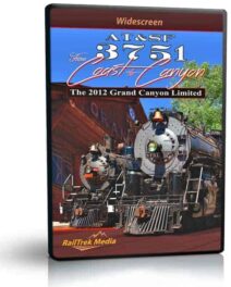 Santa Fe 3751 from Coast to Canyon, 2012 Grand Canyon Limited - DVD