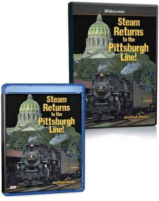 Steam Returns to the Pittsburgh Line, 765 on Horseshoe Curve