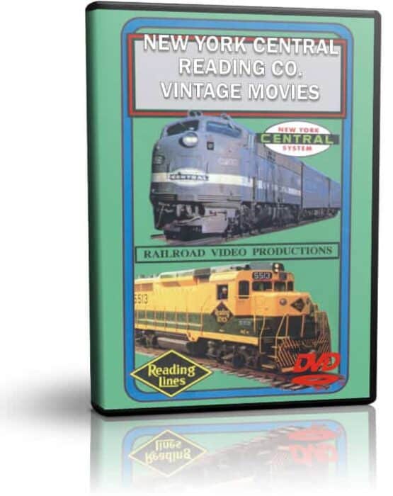 New York Central, & Reading Company, 3 Vintage Railroad Movies