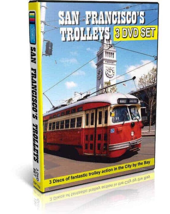 San Francisco Trolleys - 2 Volume Set - 3 DVDs