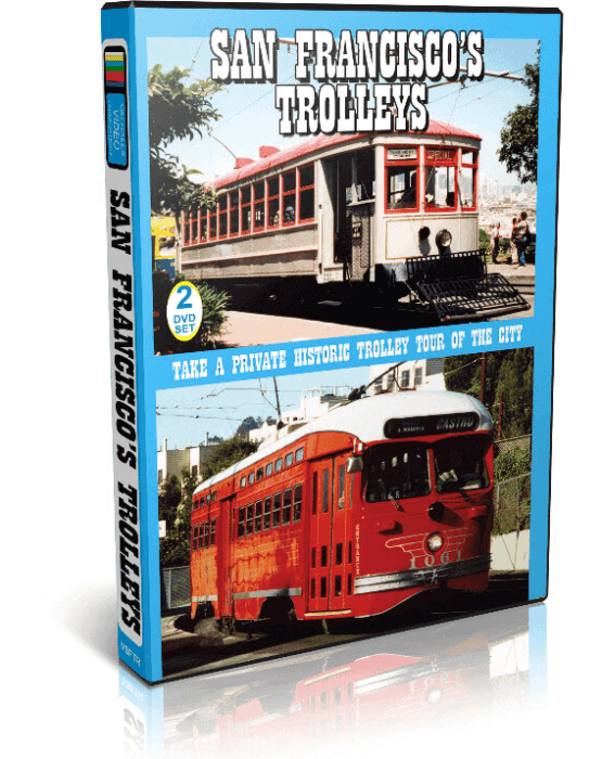 San Francisco's Trolleys Volume 1 - 2 DVDs