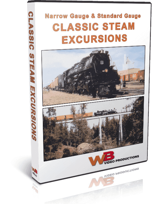 Narrow Gauge & Standard Gauge Classic Steam Excursions