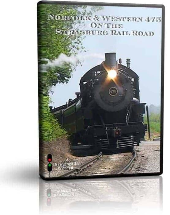 Norfolk & Western 475 On The Strasburg - Includes ride on freight