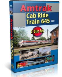 Amtrak Cab Ride, The Keystone, #645, Philadelphia to Harrisburg, 2 DVD Set