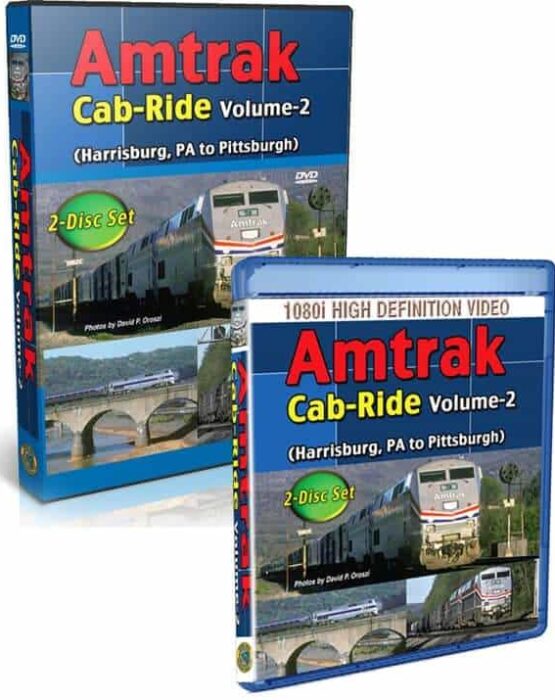 Amtrak's Keystone Cab Ride, Harrisburg to Pittsburgh, 2 Disc Set