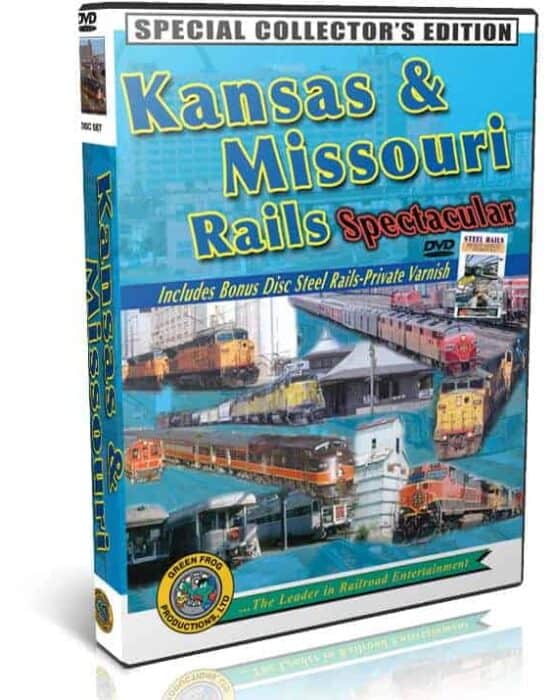 Kansas & Missouri Rails, Collectors Edition, 6 discs 1 Kansas & Missouri Rails, Collectors Edition, 6 discs