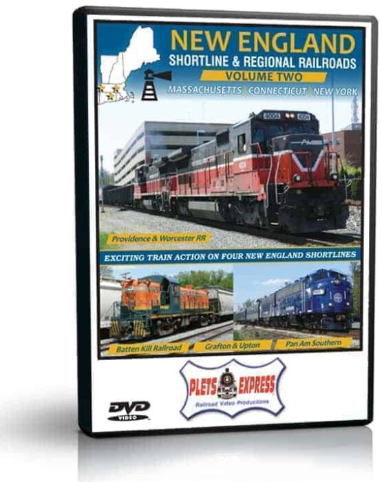 New England Shortline & Regional Railroads Volume 2 - Massachusetts